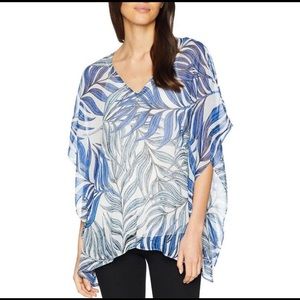 NYDJ Tropical Tunic Blouse